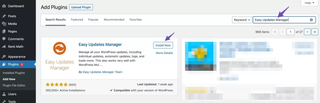 Easy Updates Manager插件 如何开启或关闭WordPress的自动更新功能